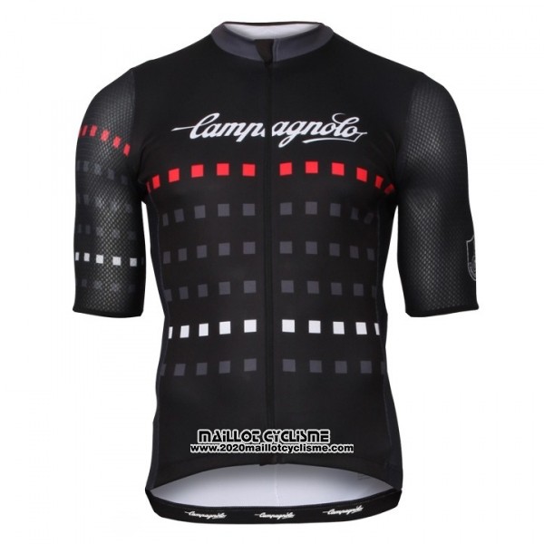 2018 Maillot Ciclismo Campagnolo Noir Manches Courtes et Cuissard